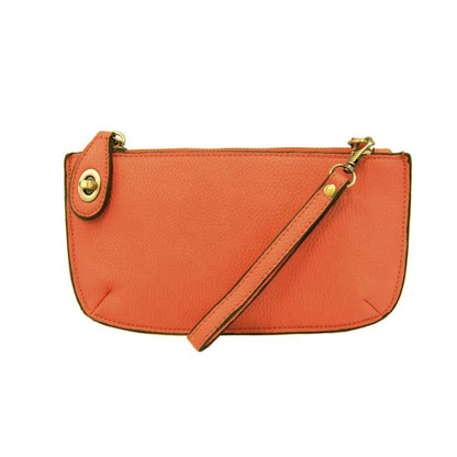Joy Susan Vegan Leather Mini Crossbody Wristlet Clutch - Multiple Colors