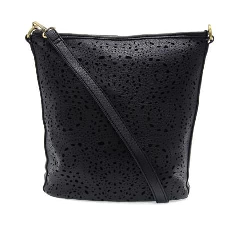 Joy Susan Bags Joy Susan Vegan Leather Lazer Cut Eyelet Bucket Crossbody - Multiple Colors 44523230 Joy Susan Vegan Leather Lazer Cut Eyelet Bucket Crossbody - Multiple Colors