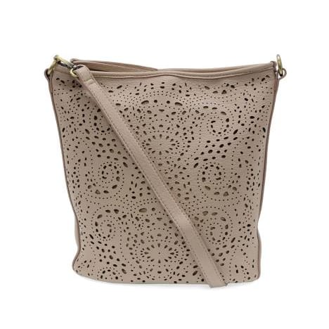 Joy Susan Bags Joy Susan Vegan Leather Lazer Cut Eyelet Bucket Crossbody - Multiple Colors 47177438 Joy Susan Vegan Leather Lazer Cut Eyelet Bucket Crossbody - Multiple Colors