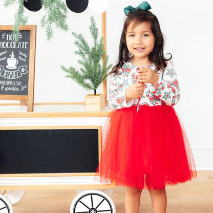 Mila & Rose Holiday Tutu Dress - Multiple Prints