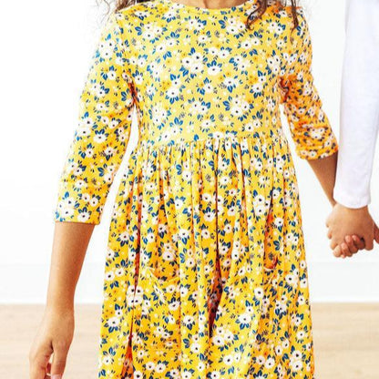 Mila & Rose Pocket Twirl Dress - Multiple Colors