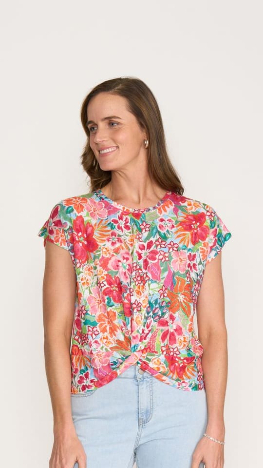 FOIL Tops Foil Do The Twist Top 46782430 Foil Do The Twist Top