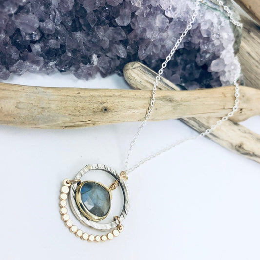 Laura J Designs Necklaces Laura J Designs Labradorite Forest Necklace 09973982 Laura J Designs Labradorite Forest Necklace