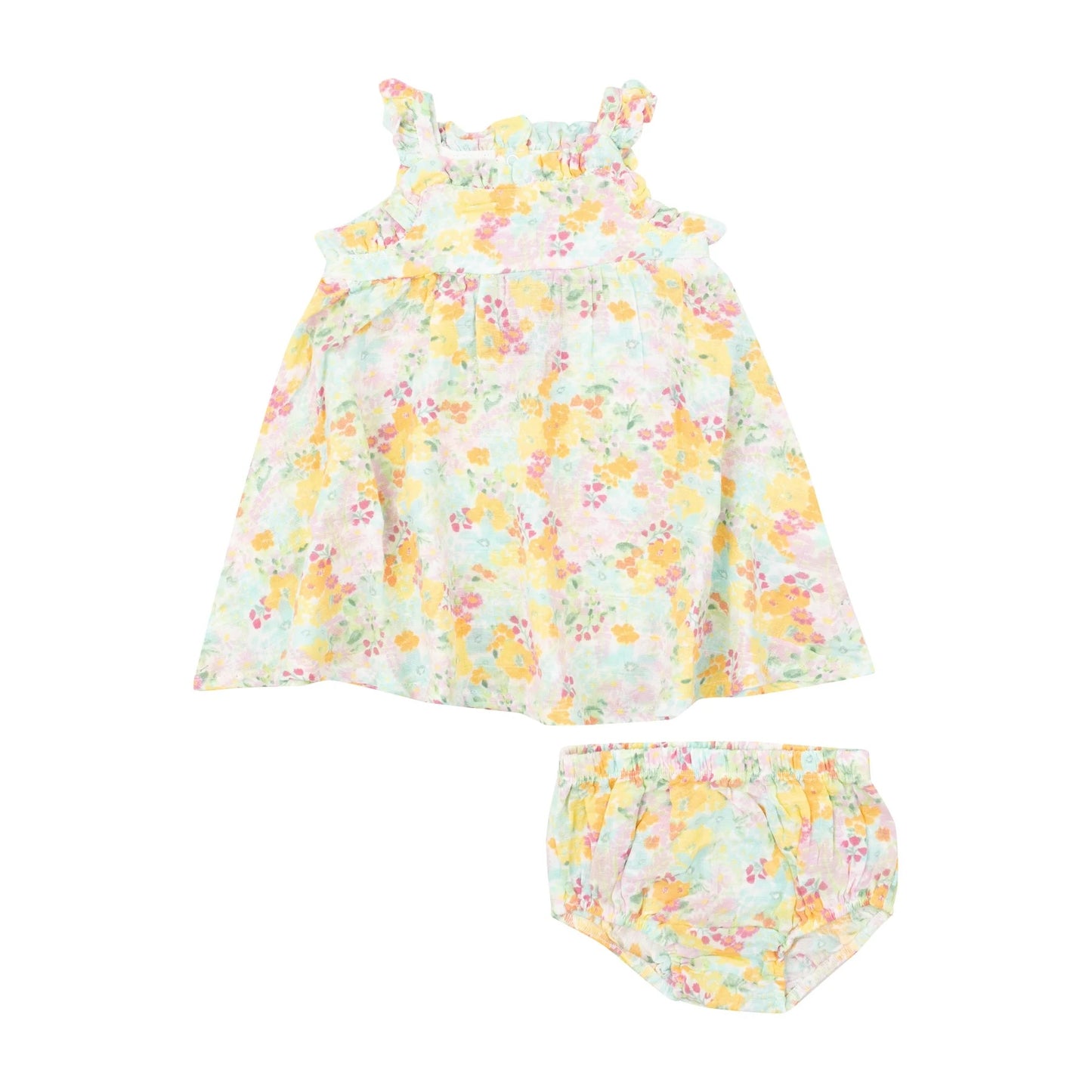 Angel Dear Paperbag Ruffle Sundress with Diaper Cover