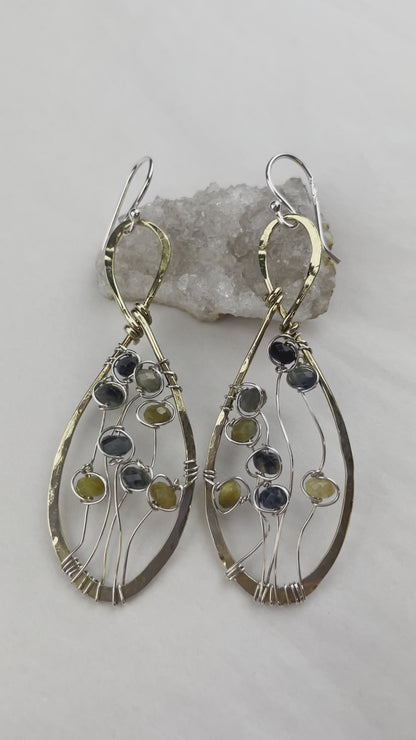 Art By Any Means Wild Flower Earrings