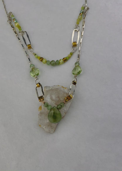 Art By Any Means Sprout Link Necklace