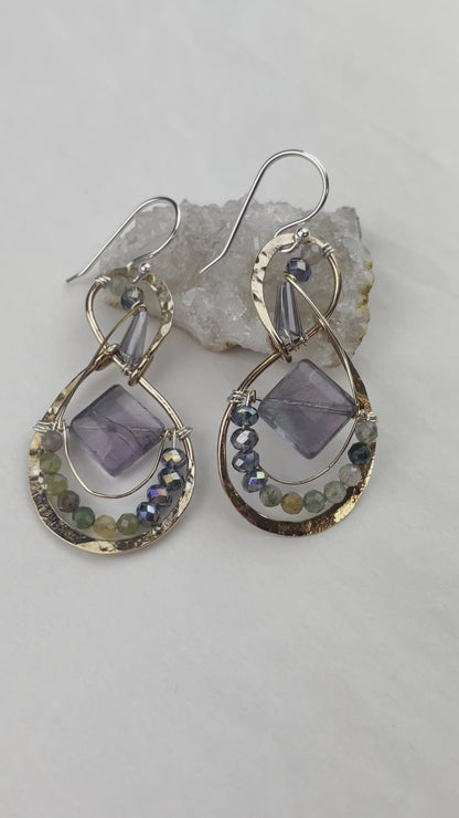 Art By Any Means Iris Bud Earrings