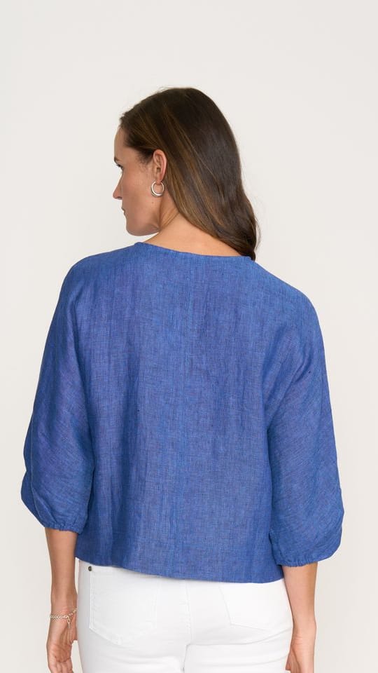 FOIL Tops Foil Plot Twist Top - Multiple Colors Foil Plot Twist Top - Multiple Colors