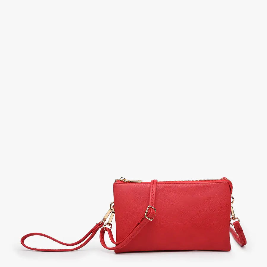 Jen & Co Bags Jen & Co Riley Vegan Leather Crossbody - Multiple Colors Jen & Co Riley Vegan Leather Crossbody - Multiple Colors
