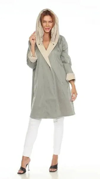 Oopera Jackets Oopera Parisian Reversible Raincoat - Multiple Colors 02062558 Oopera Parisian Reversible Raincoat - Multiple Colors