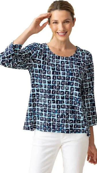 Habitat Core Travel Knit Pleated Sleeve Tee