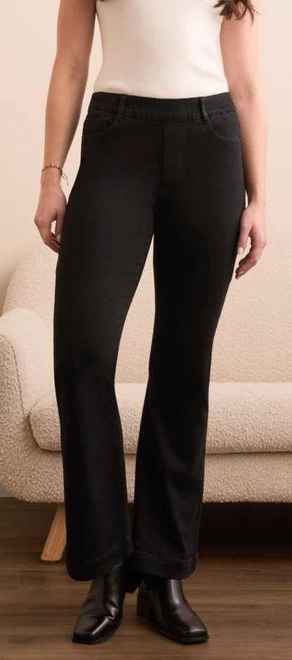 Tribal Audrey Pull On Flare Jean - Multiple Colors