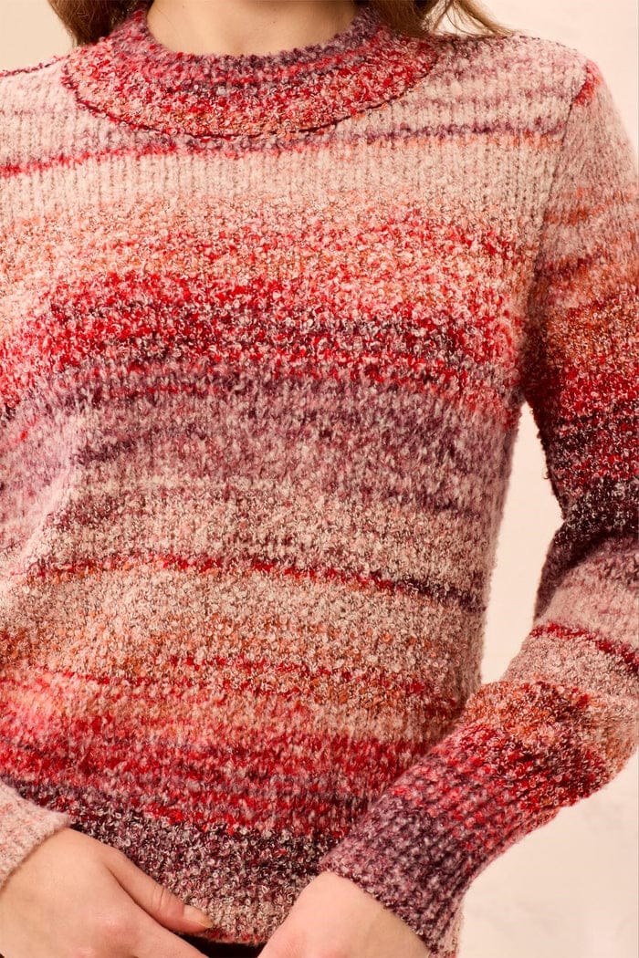Tribal Sweaters Tribal Space Dye Mock Neck Sweater - Multiple Colors Tribal Space Dye Mock Neck Sweater - Multiple Colors