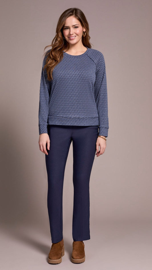 Tribal Long Sleeve Raglan Top - Multiple Colors