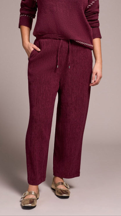 Tribal Pull On Barrel Pant - Multiple Colors