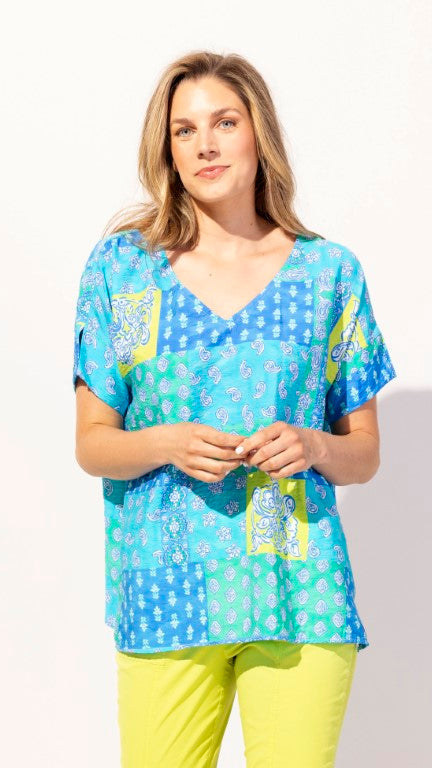 Escape Regatta Paisley Vacay Top
