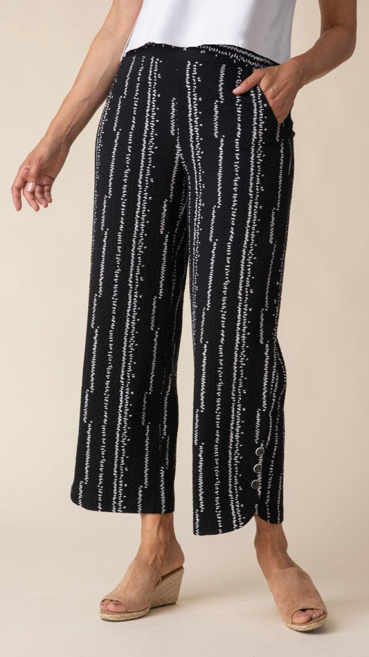 Habitat Crinkle Crepe Tulip Hem Crop Pant