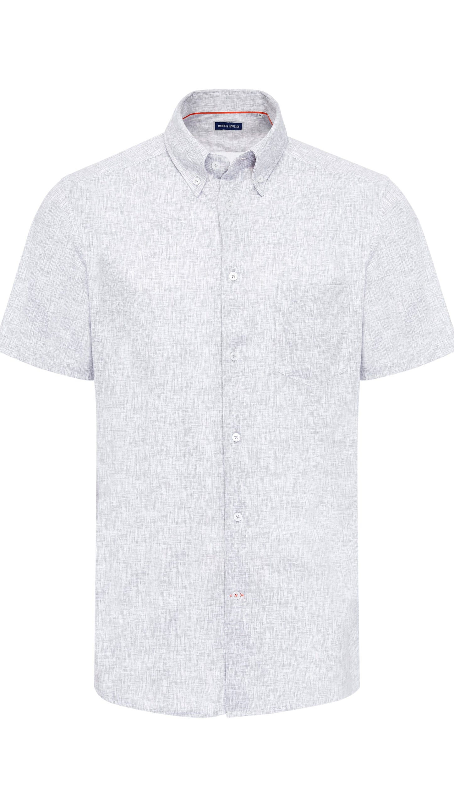 American Heritage Short Sleeve Button Down Shirt