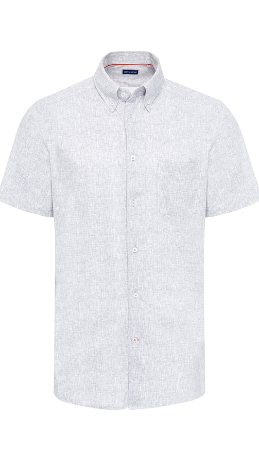 American Heritage Short Sleeve Button Down Shirt