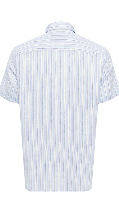 American Heritage Multi Stripe Button Down Shirt