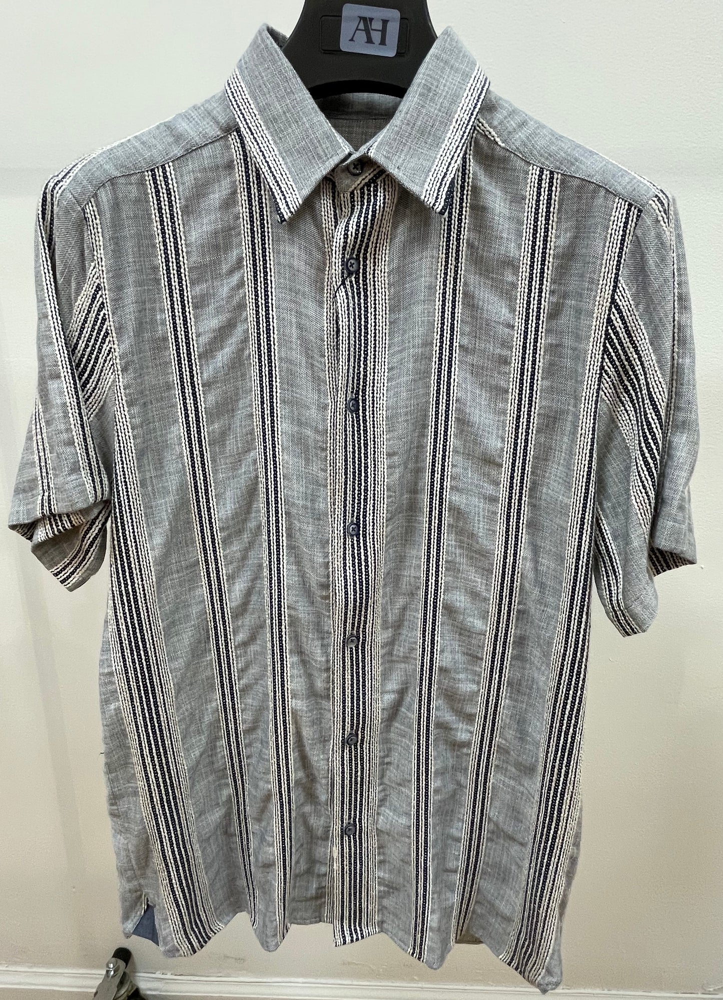 American Heritage Dobby Jacquard Short Sleeve Shirt