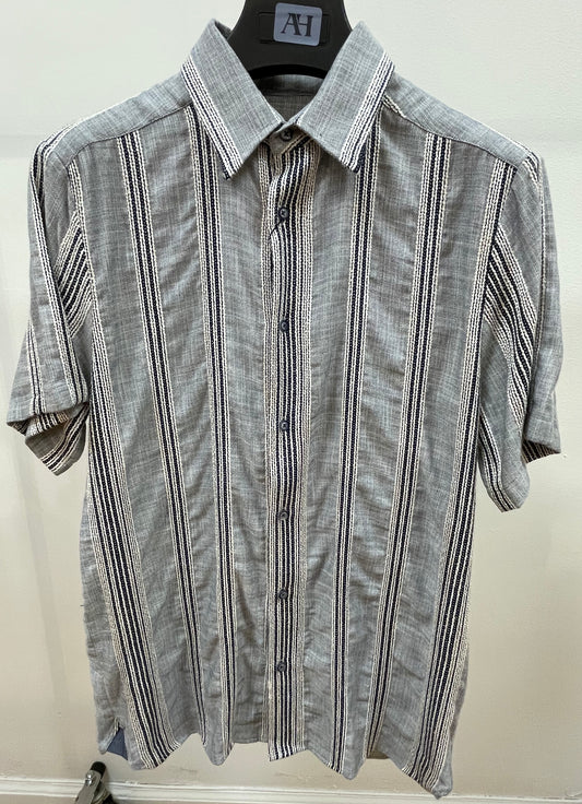 American Heritage Dobby Jacquard Short Sleeve Shirt