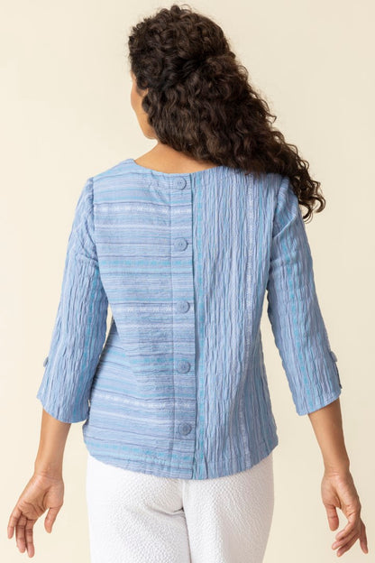 Habitat Baja Weave Button Back Pullover - Multiple Colors