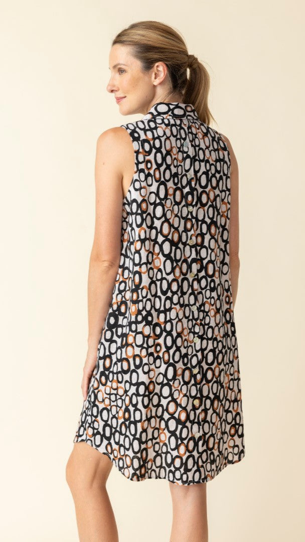 Habitat Sleeveless Shirt Dress - Multiple Colors