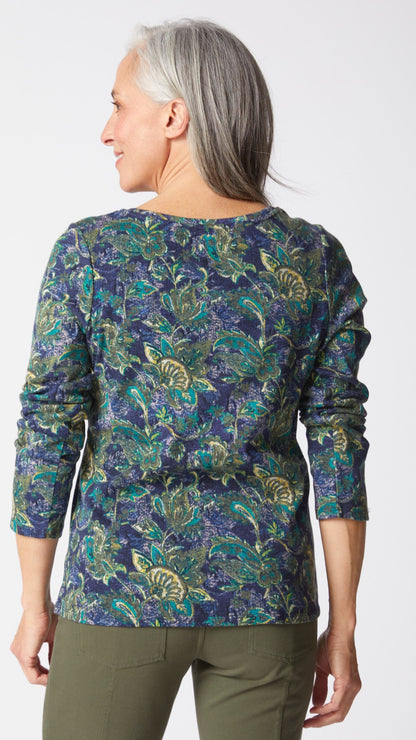 Habitat Cozy Rib Easy V-Neck Tee - Multiple Colors