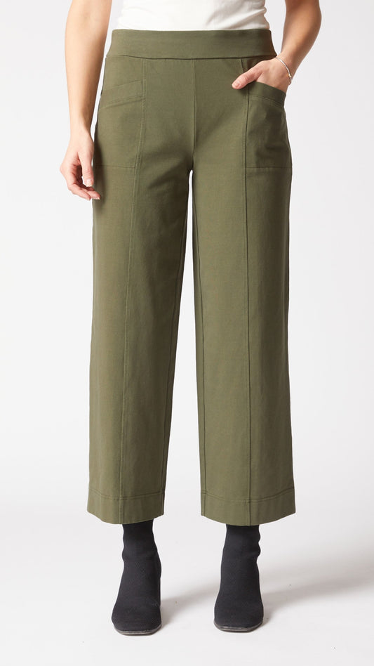 Habitat Stonewash Denim Ankle Pocket Flood Pant - Multiple Colors