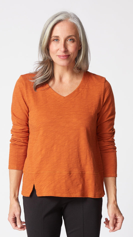 Habitat Cotton Pebble Seamed Long Sleeve Tee - Multiple Colors