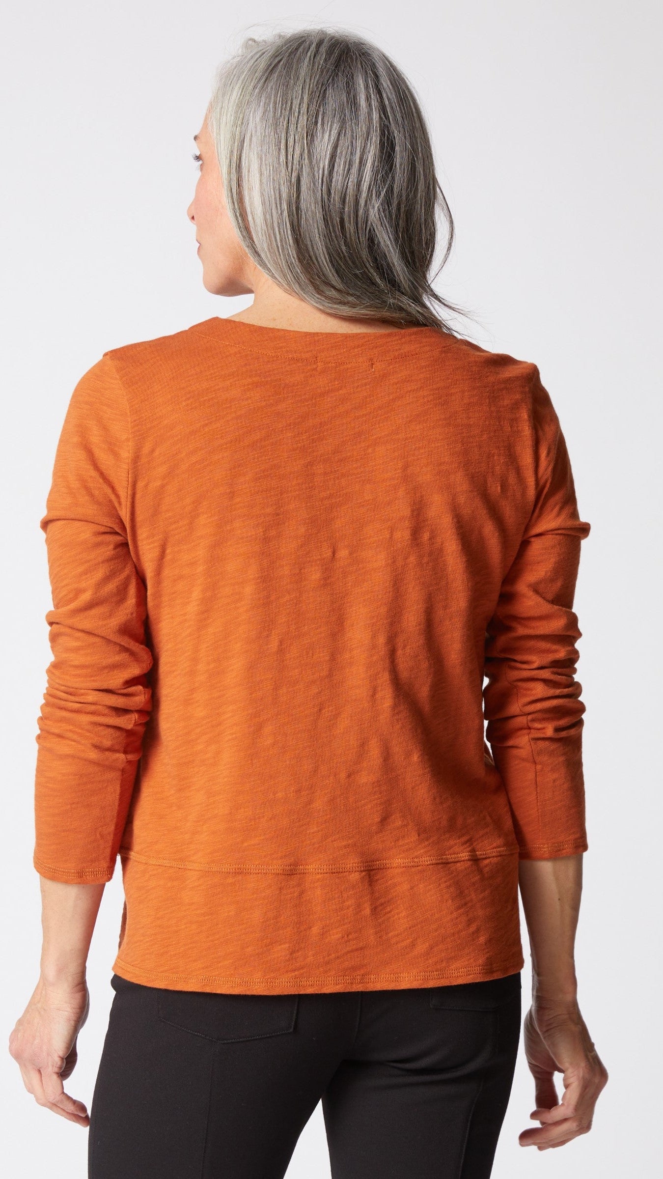 Habitat Cotton Pebble Seamed Long Sleeve Tee - Multiple Colors