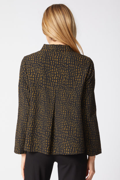 Habitat Crinkle Crepe Mosaic Easy Swing Jacket