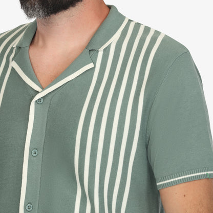 Vustra Short Sleeve Button Polo Shirt