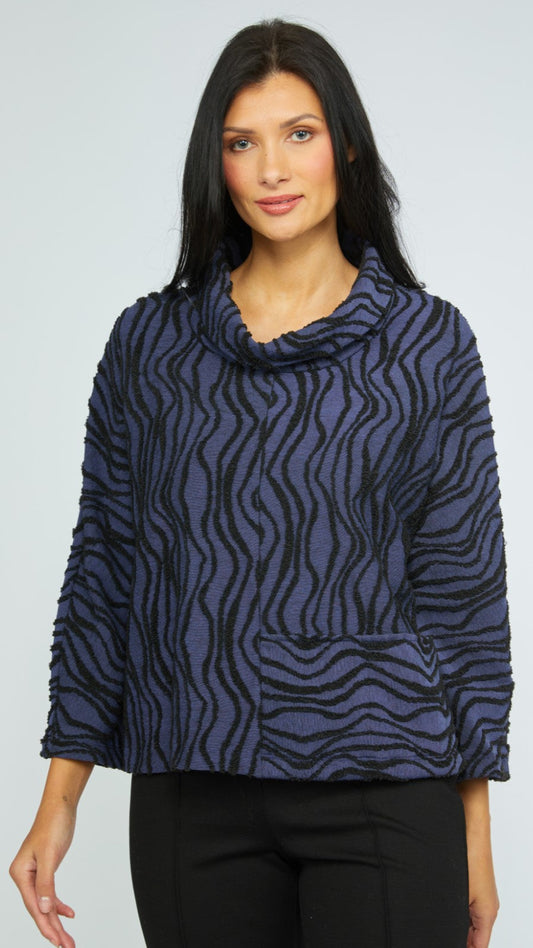 Olivia by Habitat Novelty Knits Cameo Pocket Pullover