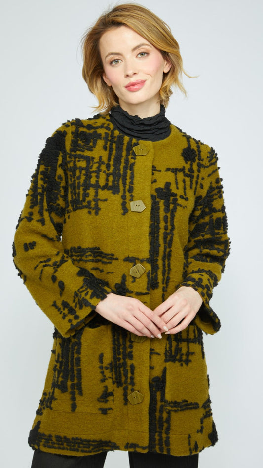 Olivia by Habitat City Grid Car Coat