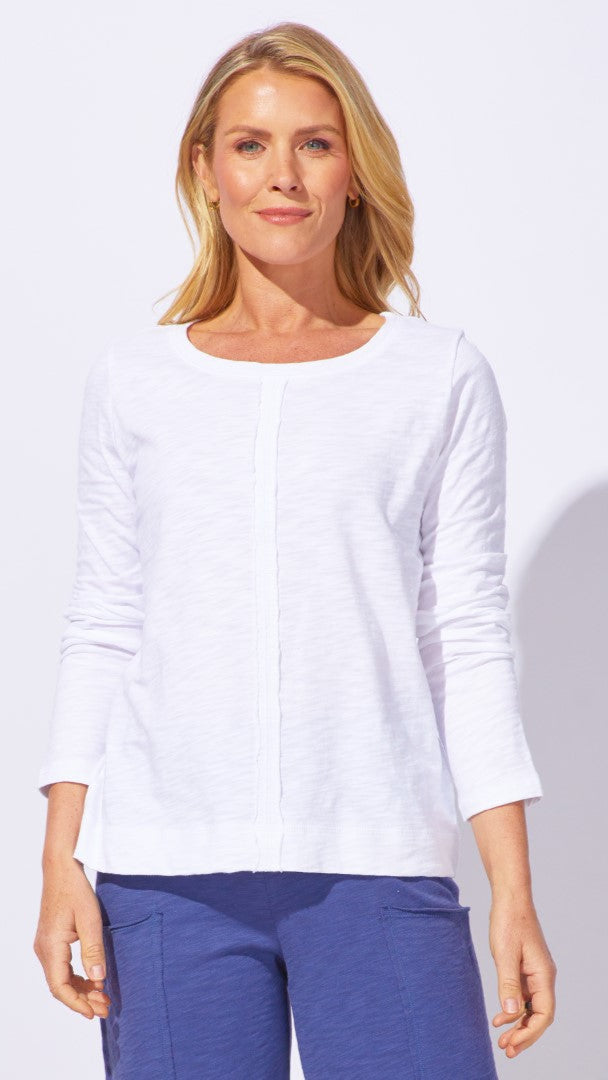 Escape Cotton Slub Stay Centered Tee - Multiple Colors