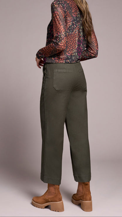 Tribal Sophia Curvy Wide Crop Jean - Multiple Colors