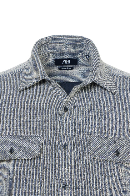 American Heritage Dobby Double Faced Shirt Jacket