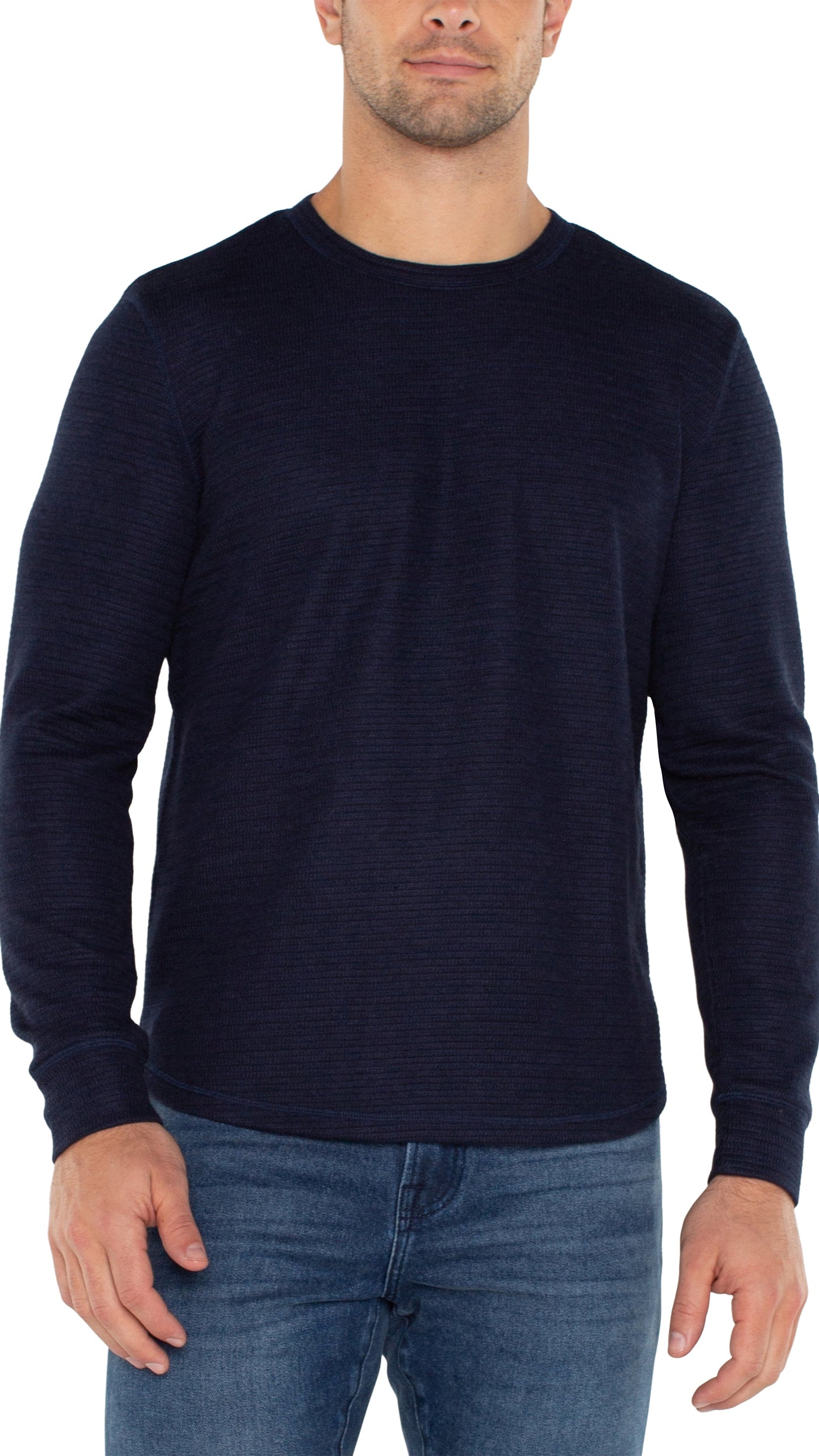 Liverpool Men's Long Sleeve Crew Neck Tee - Multiple Colors
