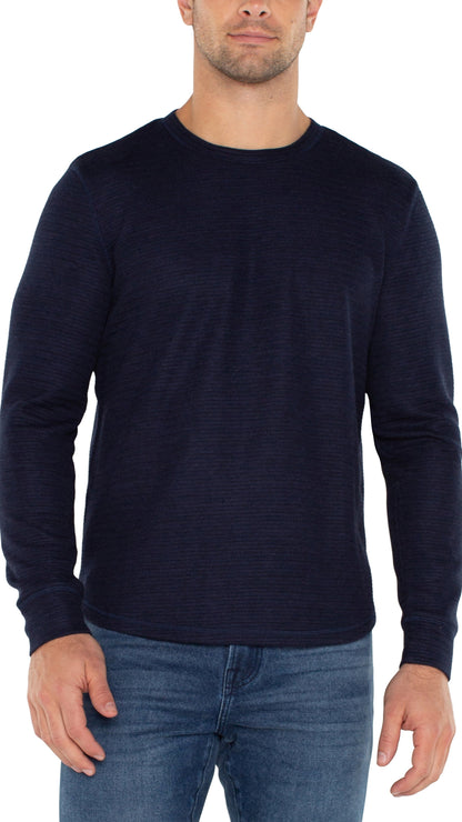 Liverpool Men's Long Sleeve Crew Neck Tee - Multiple Colors