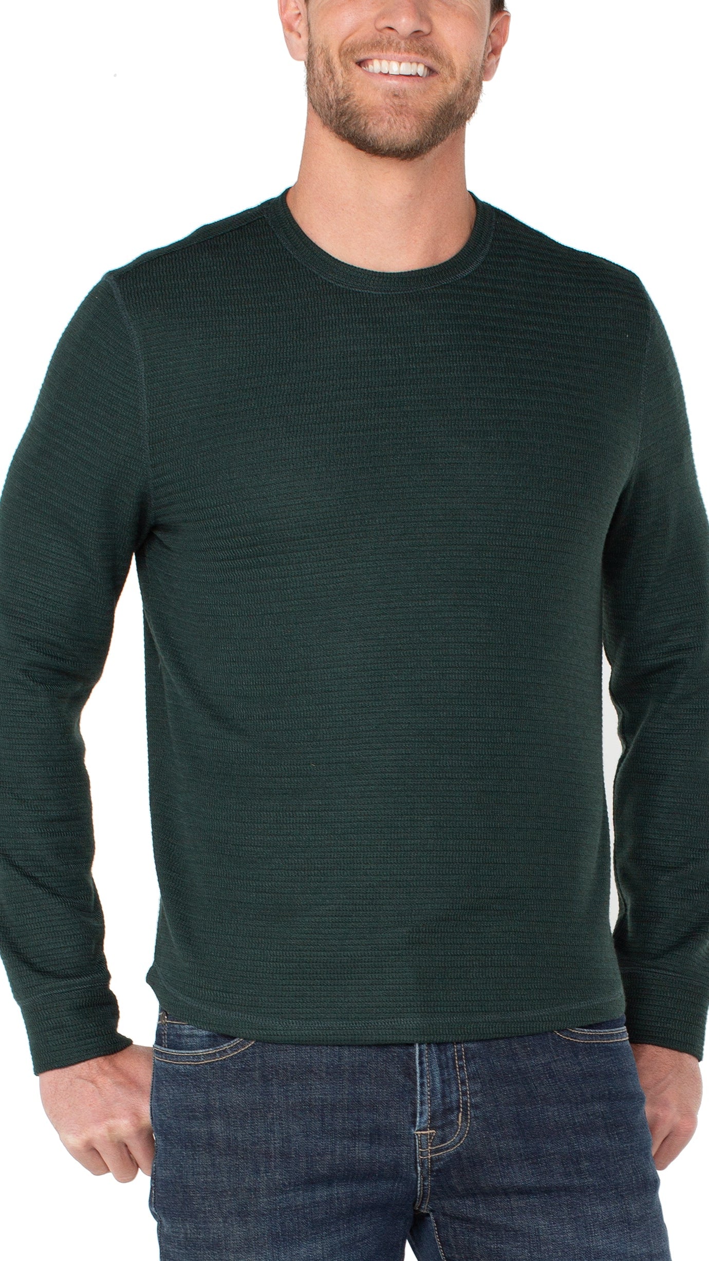Liverpool Men's Long Sleeve Crew Neck Tee - Multiple Colors