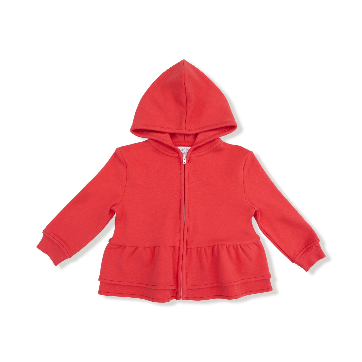 Angel Dear French Terry Peplum Hoodie - Multiple Colors