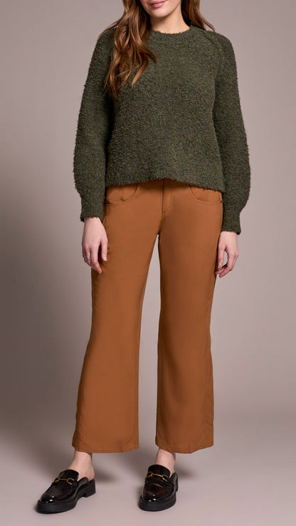 Tribal Marled Crew Neck Sweater - Multiple Colors