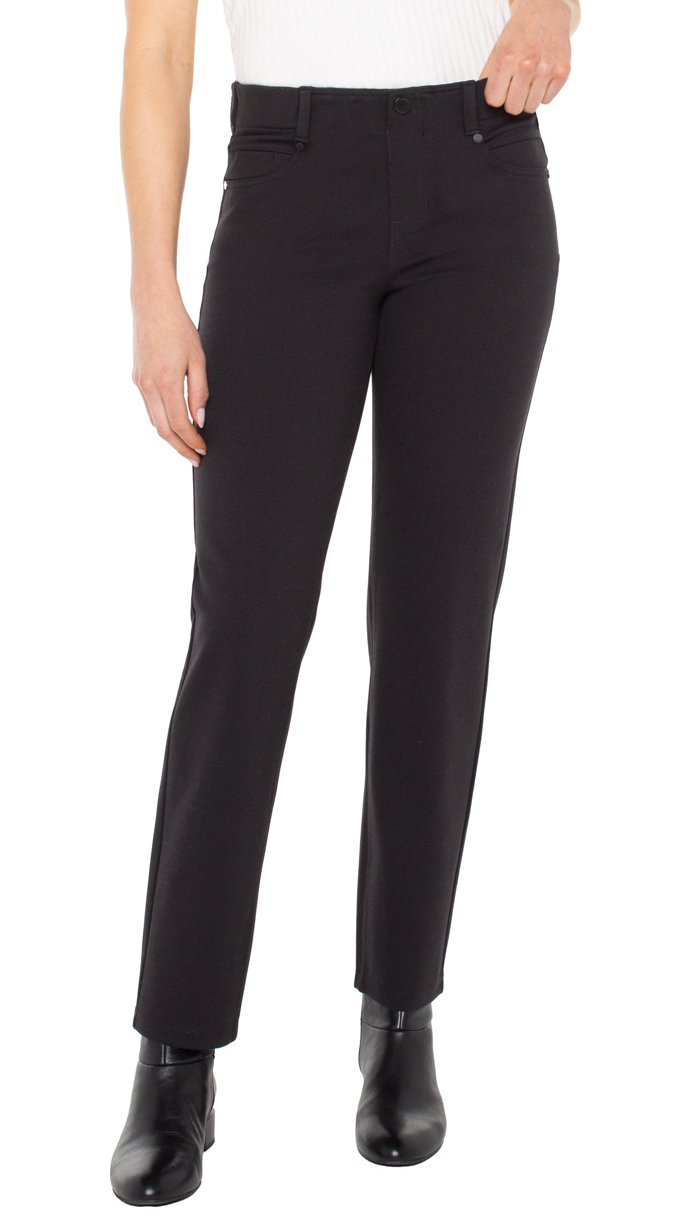 Liverpool Gia Glider Ponte Slim Pant