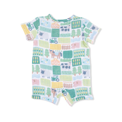 Angel Dear Children's Clothing Angel Dear Henley Shortall - Multiple Prints Angel Dear Henley Shortall - Multiple Prints