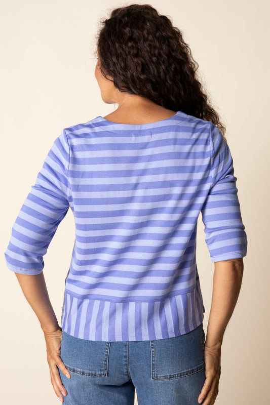 Habitat Tees Habitat Shadow Stripe Elbow Sleeve Tee - Multiple Colors Habitat Shadow Stripe Elbow Sleeve Tee - Multiple Colors