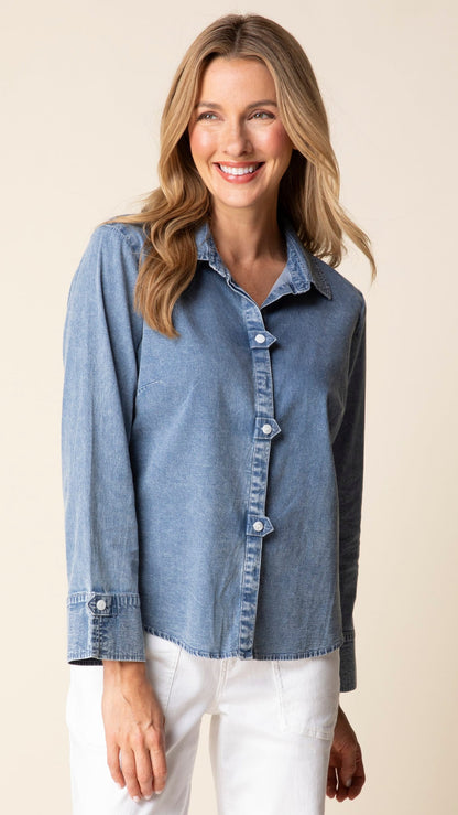 Habitat Tops Habitat Perfect Travel Tab Detail Shirt Habitat Perfect Travel Tab Detail Shirt