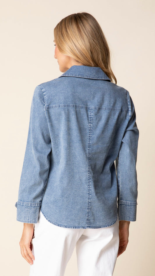 Habitat Tops Habitat Perfect Travel Tab Detail Shirt Habitat Perfect Travel Tab Detail Shirt