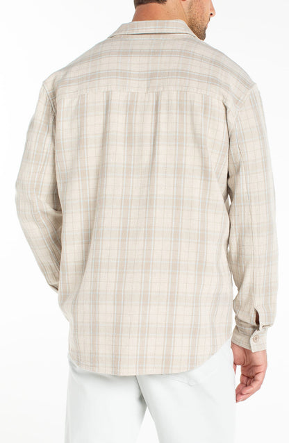 Liverpool Men's Men's Button Downs Liverpool Men's Flap Pocket Overshirt Liverpool Men's Flap Pocket Overshirt